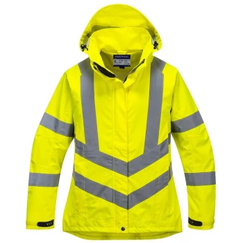 Portwest - LW70YERXL - sz XL Ladies Hi-Vis Breathable Jacket - Yellow