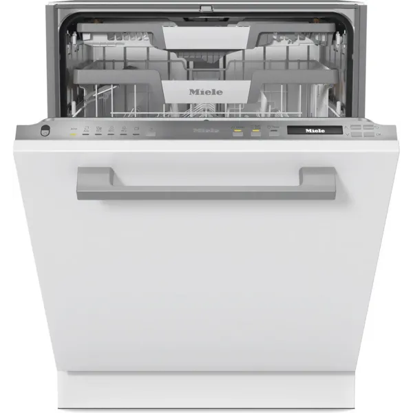 Miele G 7191 SCVi 125 Edition WiFi Connected Fully Integrated Standard Dishwasher - Stainless Steel Control Panel with Fixed Door Fixing Kit - B Rated