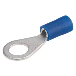 TruConnect Blue 6mm Ring Terminal Pack of 100