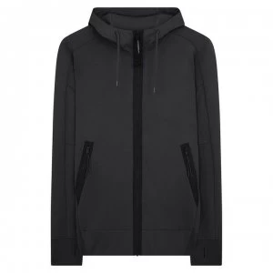 CP COMPANY Full Zip Goggle Hoodie - Black