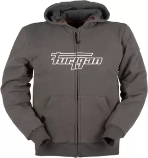 Furygan Luxio Evo Motorcycle Zip Hoodie, grey, Size 3XL, grey, Size 3XL