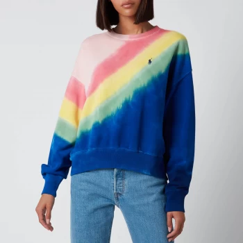 Polo Ralph Lauren Womens Tie Dye Sweatshirt - Multi - XS