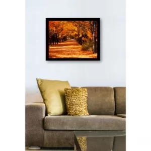 SC0853 Multicolor Decorative Framed MDF Painting