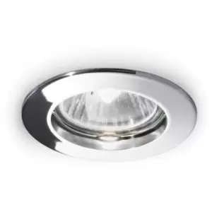 Jazz - 1 Light Recessed Spotlight (3 Pack) Chrome, GU10 - Ideal Lux