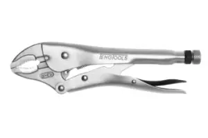 Teng Tools 401-10 10" Power Grip Pliers Plated/Round 47mm Capacity