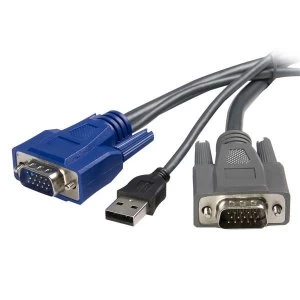 Startech 6ft Ultra Thin USB VGA 2in1