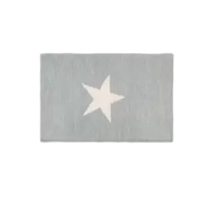 Premier Housewares Star Rug - Grey