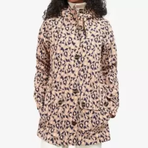 Barbour Womens Barbour Printed Somalia Jacket - Light Trench Starling/Light Trench - UK 14