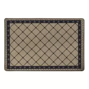 Jvl Elegance Door Mat 50 X 75 Cm, Diamond