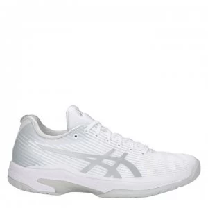 Asics Solution Speed FF Womens Tennis Shoes - White/Black