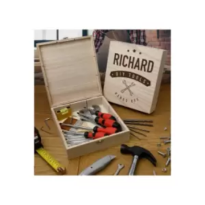 Personalised Wooden Tool Box