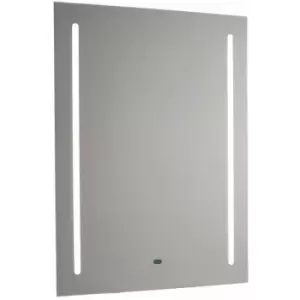 Loops - Bathroom Wall Light IP44 - Mirrored Glass & Matt Silver Paint - 108 x 0.092W