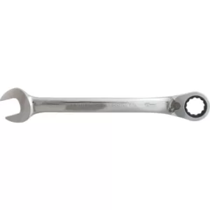 Metric Combination Ratchet Spanner, Fixed Head, Reversible, 21MM