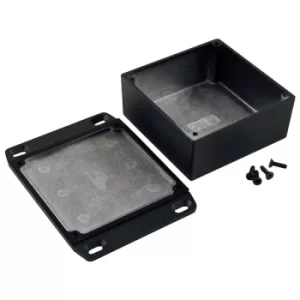 Hammond 1590WYFLBK Watertight Diecast Enclosure Flanged Lid 92 x 9...