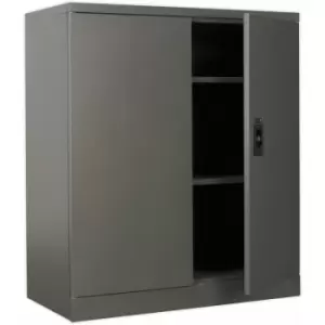 Floor Standing Steel Cabinet - 915 x 460 x 1060mm - Two Door - Two Shelves