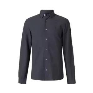 AllSaints Lovell Long Sleeve Shirt - Blue