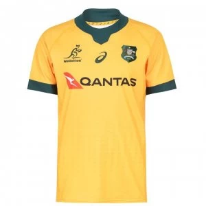 Asics Australia Home Jersey Mens - Gold