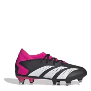 adidas Predator .3 Soft Ground Football Boots Junior Boys - Black