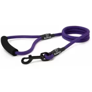 Strong Nylon Rope Dog Puppy Pet Lead Leash with Clip for Collar Harness - Purple - Large - Bunty