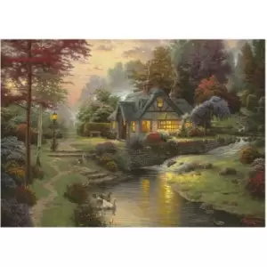 Thomas Kinkade: Stillwater Cottage Jigsaw Puzzle - 1000 Pieces