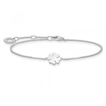 THOMAS SABO Silver Cloverleaf Bracelet A1990-001-21-L19V