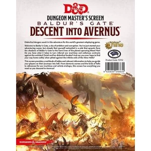 Dungeons & Dragons DM Screen - Descent into Avernus