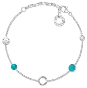 Thomas Sabo X0271-646-7-L19V Sterling Silver Turquoise Jewellery