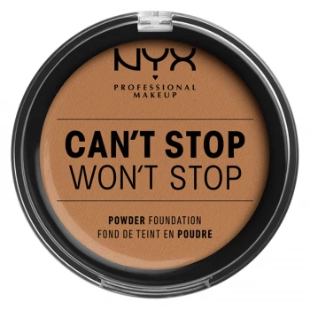 NYX Professional Makeup Can't Stop Won't Stop Powder Foundation (Various Shades) - 9 Natural Tan