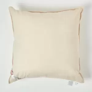 Homescapes - Organic Cotton Cushion Pad 70 x 70cm (28 x 28') - Natural