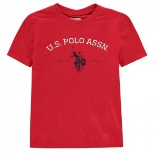 US Polo Assn Graphic T-Shirt - True Red