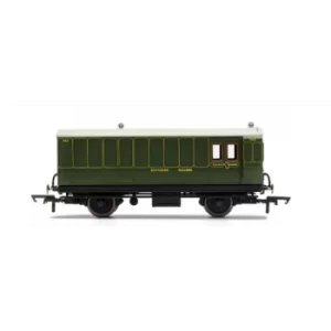 Hornby SR 4 Wheel Coach Brake Baggage 762 Model