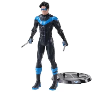 Noble Collection DC Comics Nightwing BendyFig 7" Action Figure