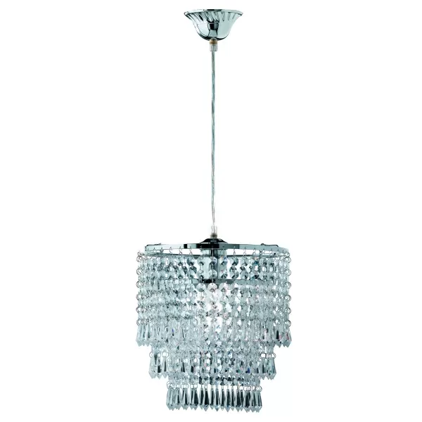 Orient Classic Pendant Ceiling Light Chrome