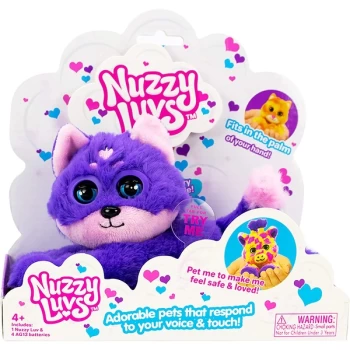 Nuzzy Luvs Interactive Soft Toy - Pookie