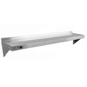 Monstershop 2 X KuKoo Stainless Steel Shelves 1500mm X 300mm