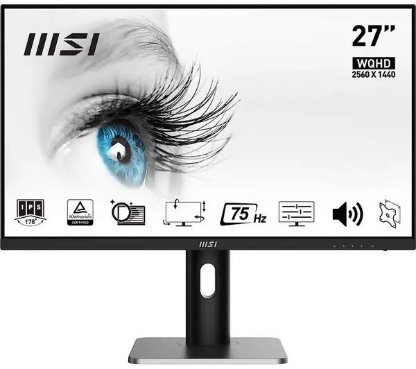 MSI Pro 27" MP273QP Quad HD IPS LED Monitor