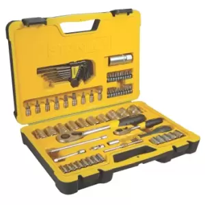 Stanley Mixed 75 Piece Drive Socket Set