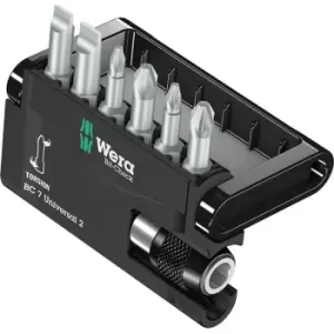 Wera Extra Tough Screwdriver Bit Set (7 Piece)