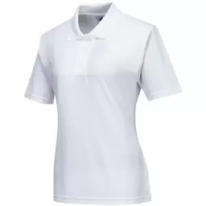 Portwest Ladies Naples Polo Shirt White S