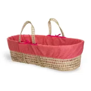 Clair de Lune Colour Pop Palm Moses Basket - Calypso