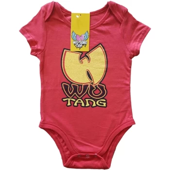 Wu-Tang Clan - Wu-Tang Kids 0-3 Months Babywear - Red