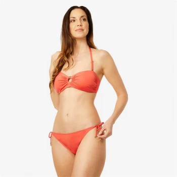 Biba Bandeau Bikini Top - Coral