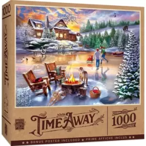 Masterpieces Puzzle Time Away An Evening Skate Puzzle 1000 Piece Jigsaw Puzzle