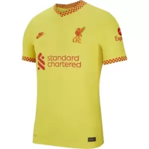 Nike Liverpool Match Third Shirt 2021 2022 - Yellow