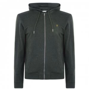 Farah Vintage Kyle Hoodie - Olive Marl 361