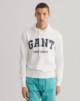 GANT Men Logo Hoodie (XXL) Beige