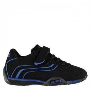 Lonsdale Camden Childrens Trainers - Black/Blue