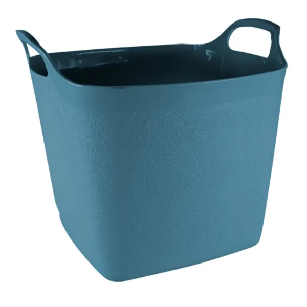 Town & Country 15L Square Flexi-Tub Denim Blue