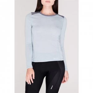 Sugoi Verve Long Sleeve T Shirt Ladies - Grey