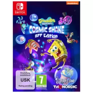 SpongeBob SquarePants The Cosmic Shake BFF Edition Nintendo Switch Game